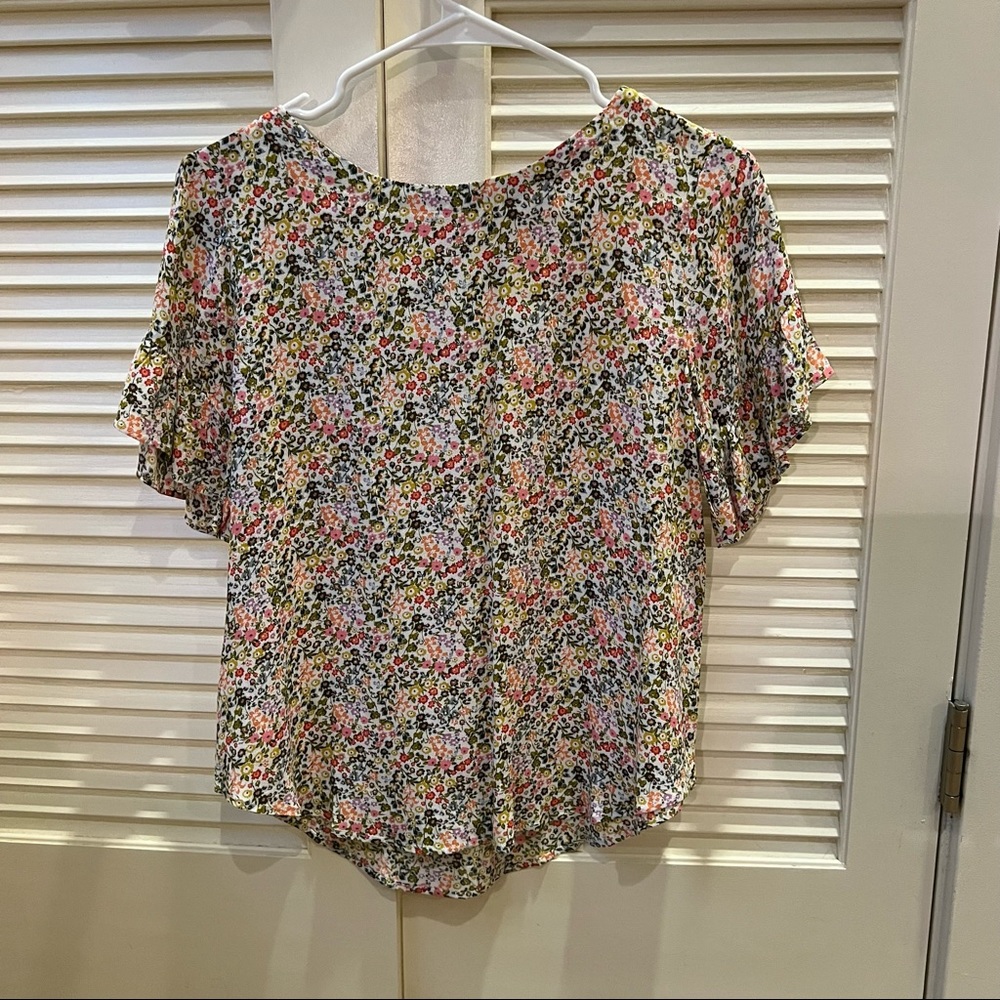Loft Floral Tee - Petite